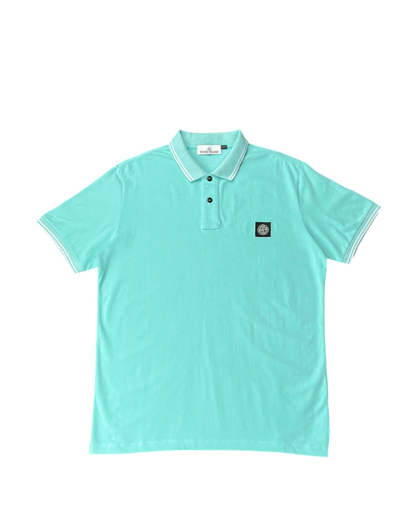22S18 Classic Polo T-Shirt Aqua SI0116-AQ