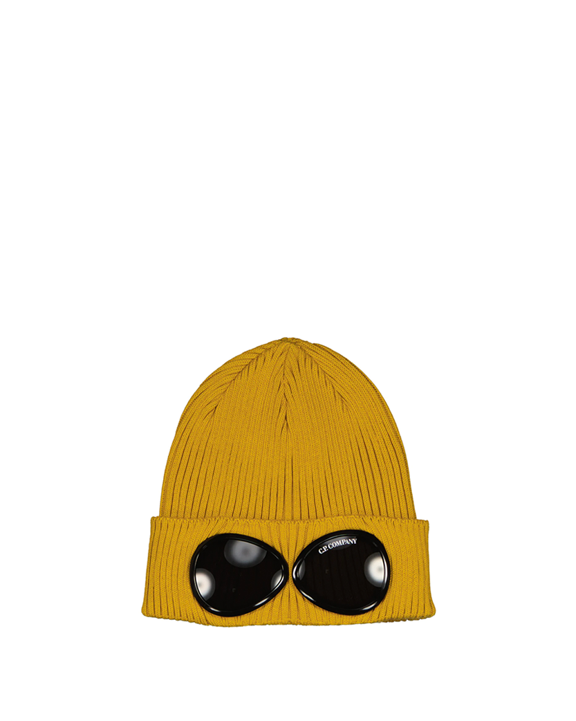 C.P. Company Goggle Beanie Yellow
