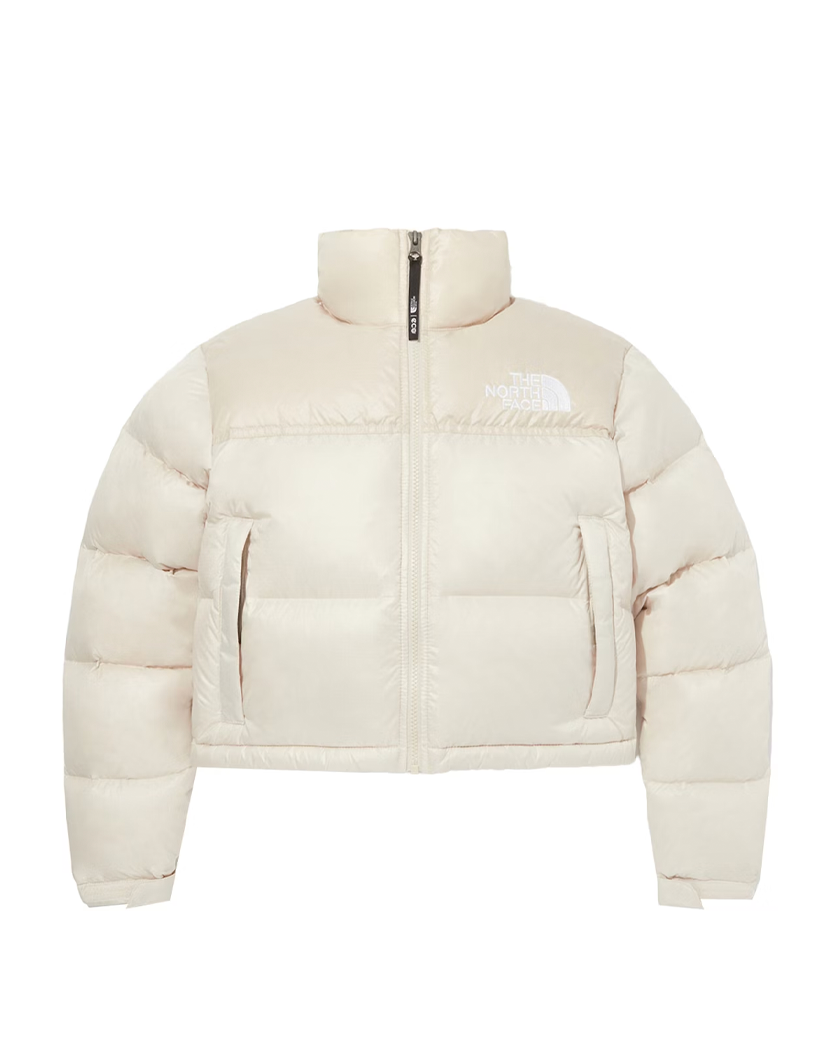 The North Face Women’s Nuptse Short Jacket Sand Shell