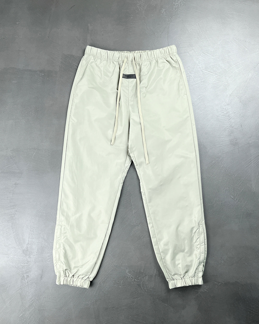 Fear Of God Essentials Nylon Track Pants With Logo Green