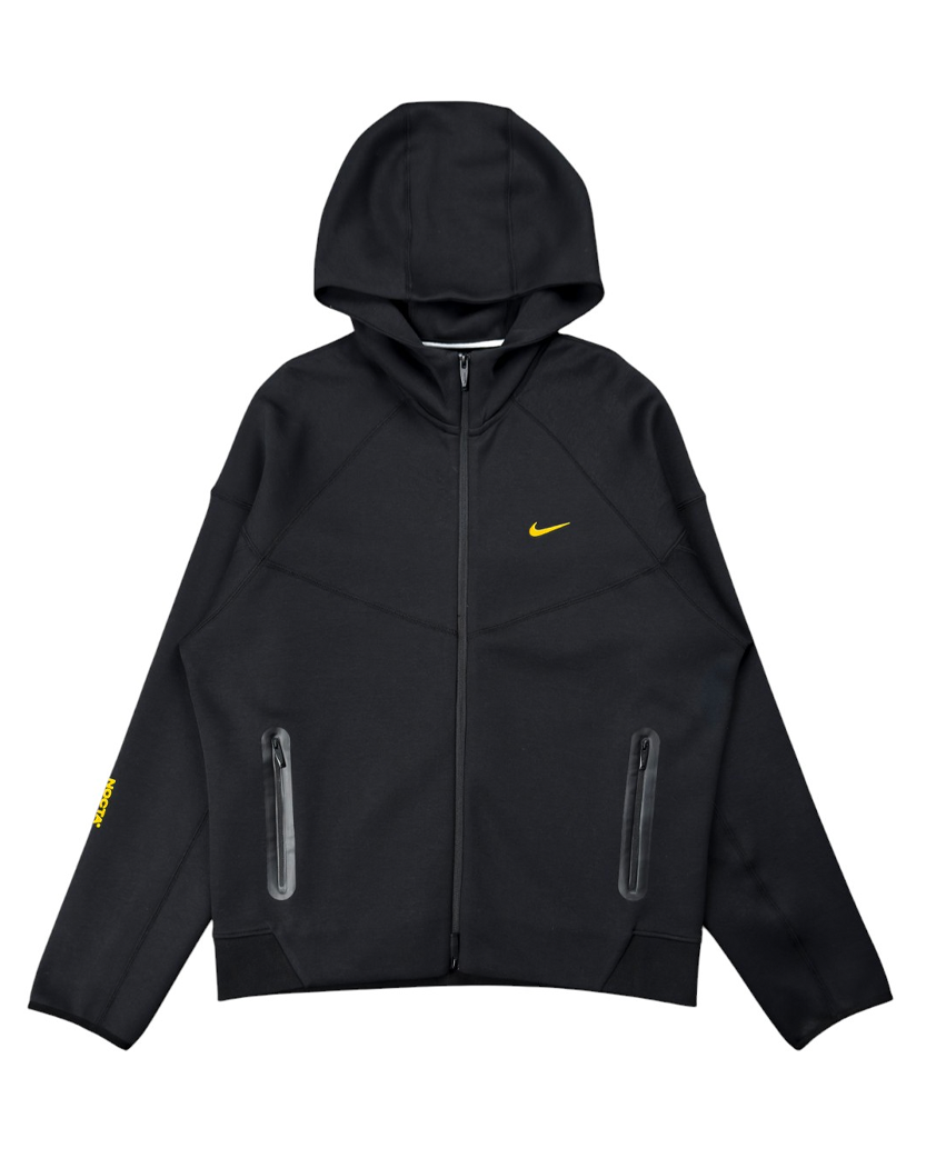 Худі Nike x NOCTA Tech Fleece Full Zip Hoodie Black - UNIFORM