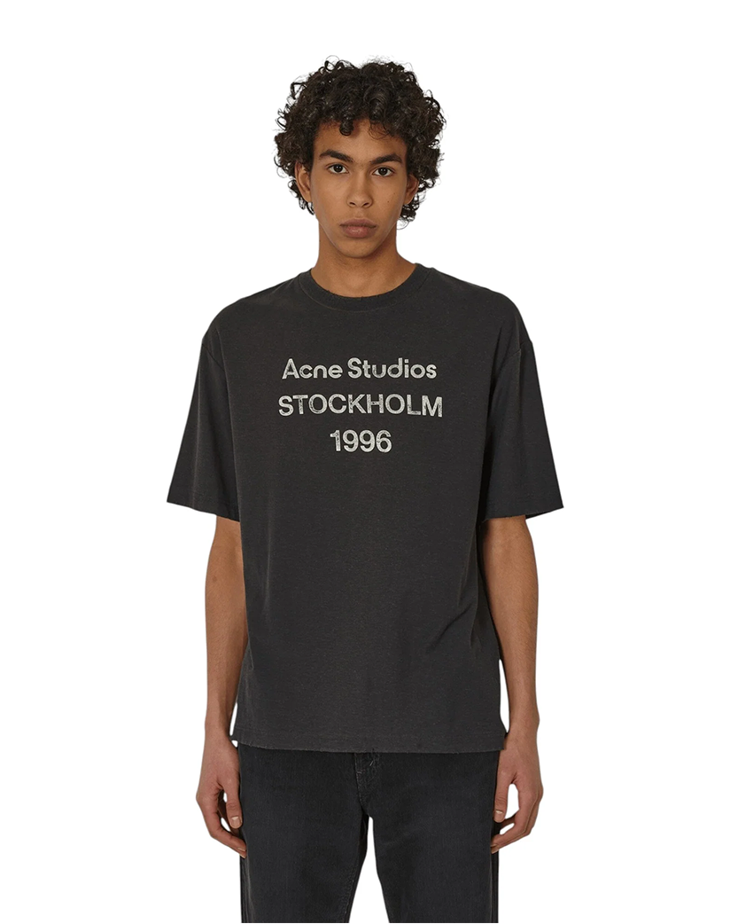Acne Studios Exford 1996 T-Shirt Faded Black