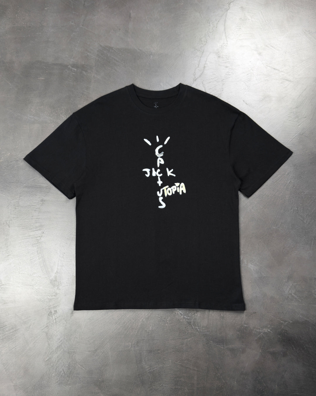 Travis Scott Cactus Jack Utopia T-Shirt Black