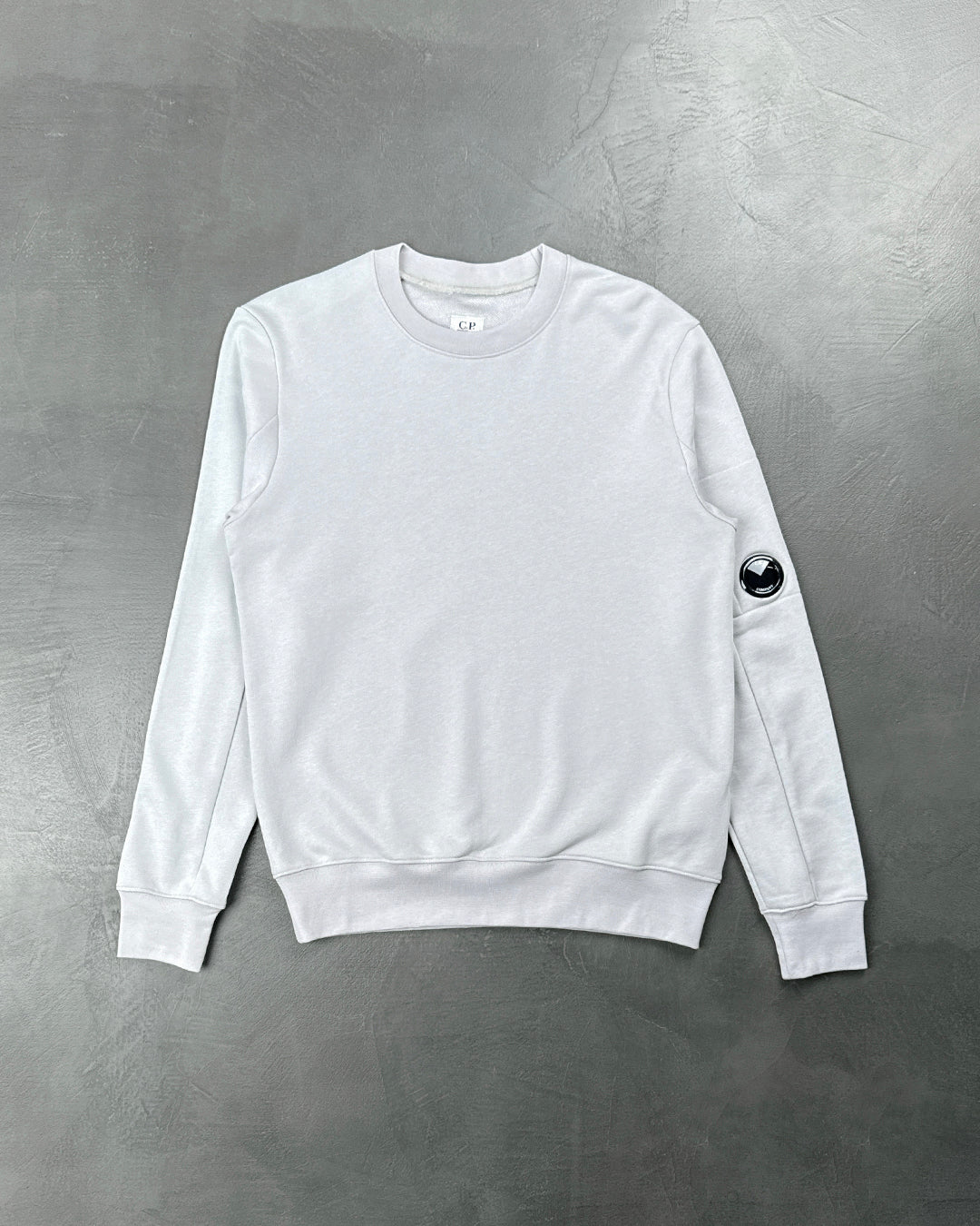 C.P. Company Sweatshirt With Lens Light Grey