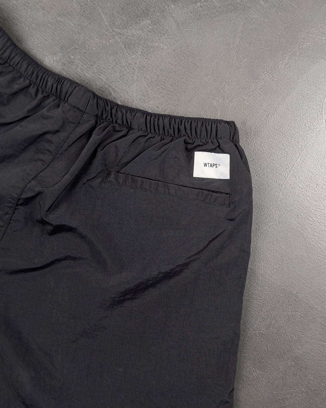 WTAPS Academy Nylon Taffeta Shorts Black - UNIFORM