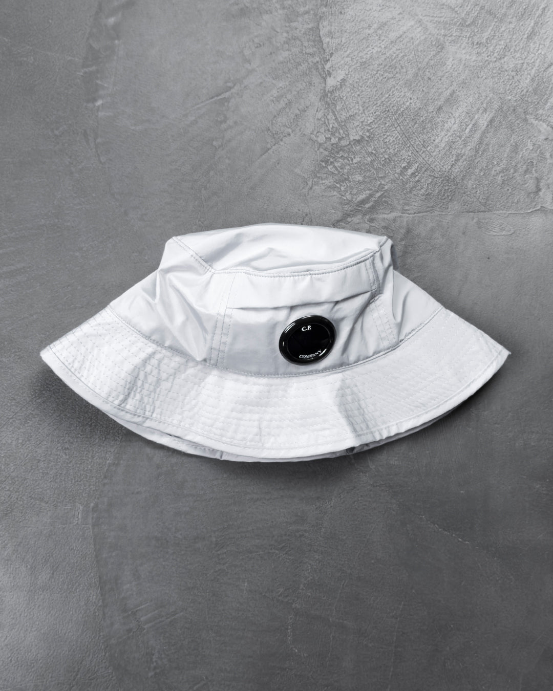 C.P. Company Chrome-R Bucket Hat Light Grey