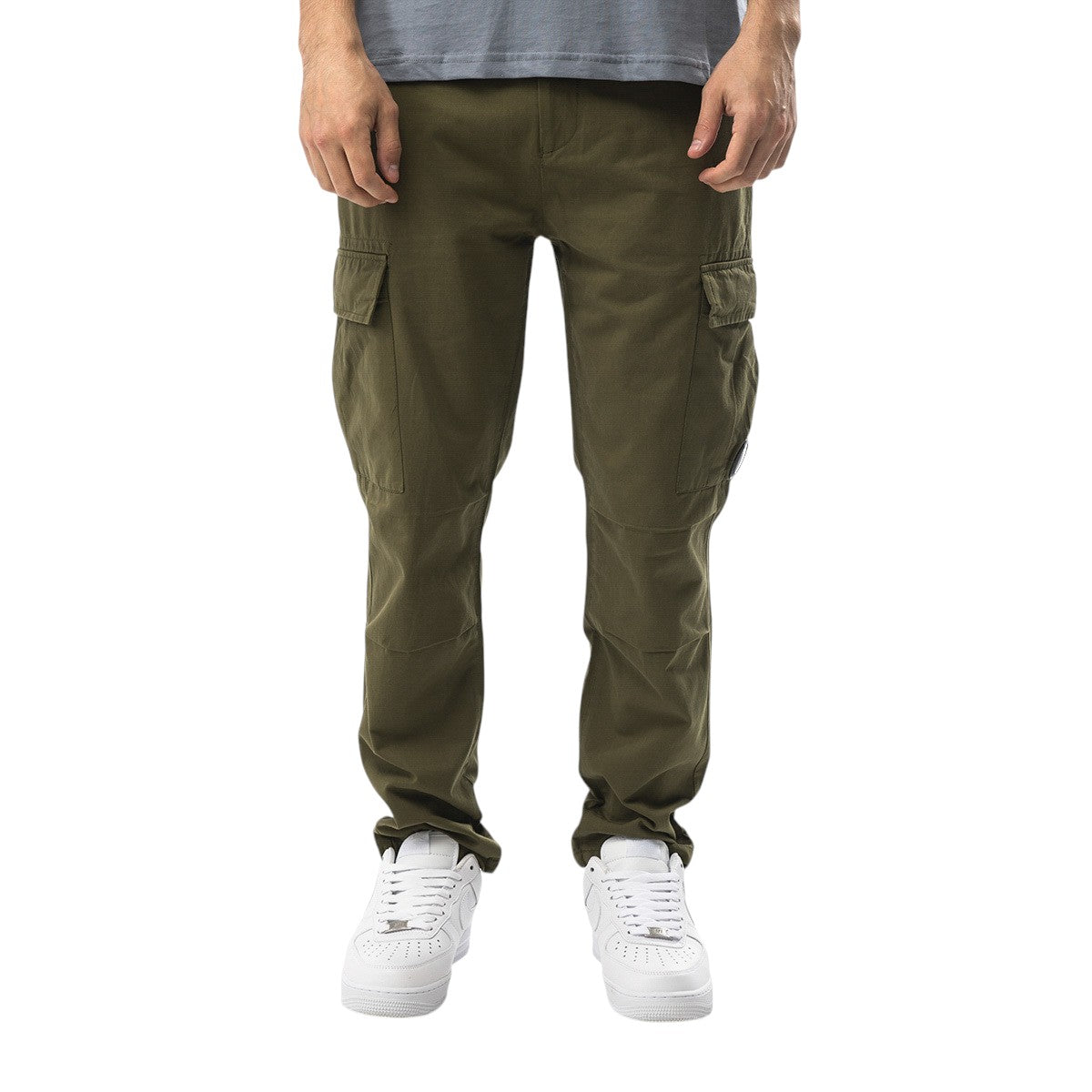C.P. Company Ergonomic-Fit Cargo Pants Olive
