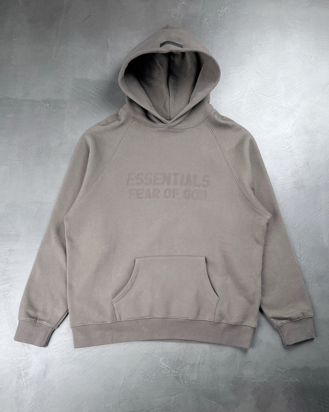 Fear Of God Essentials Hoodie Wood