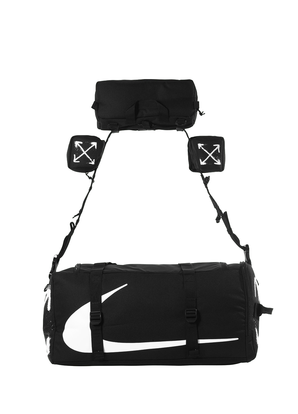 Off-White x Nike Duffle Bag Black