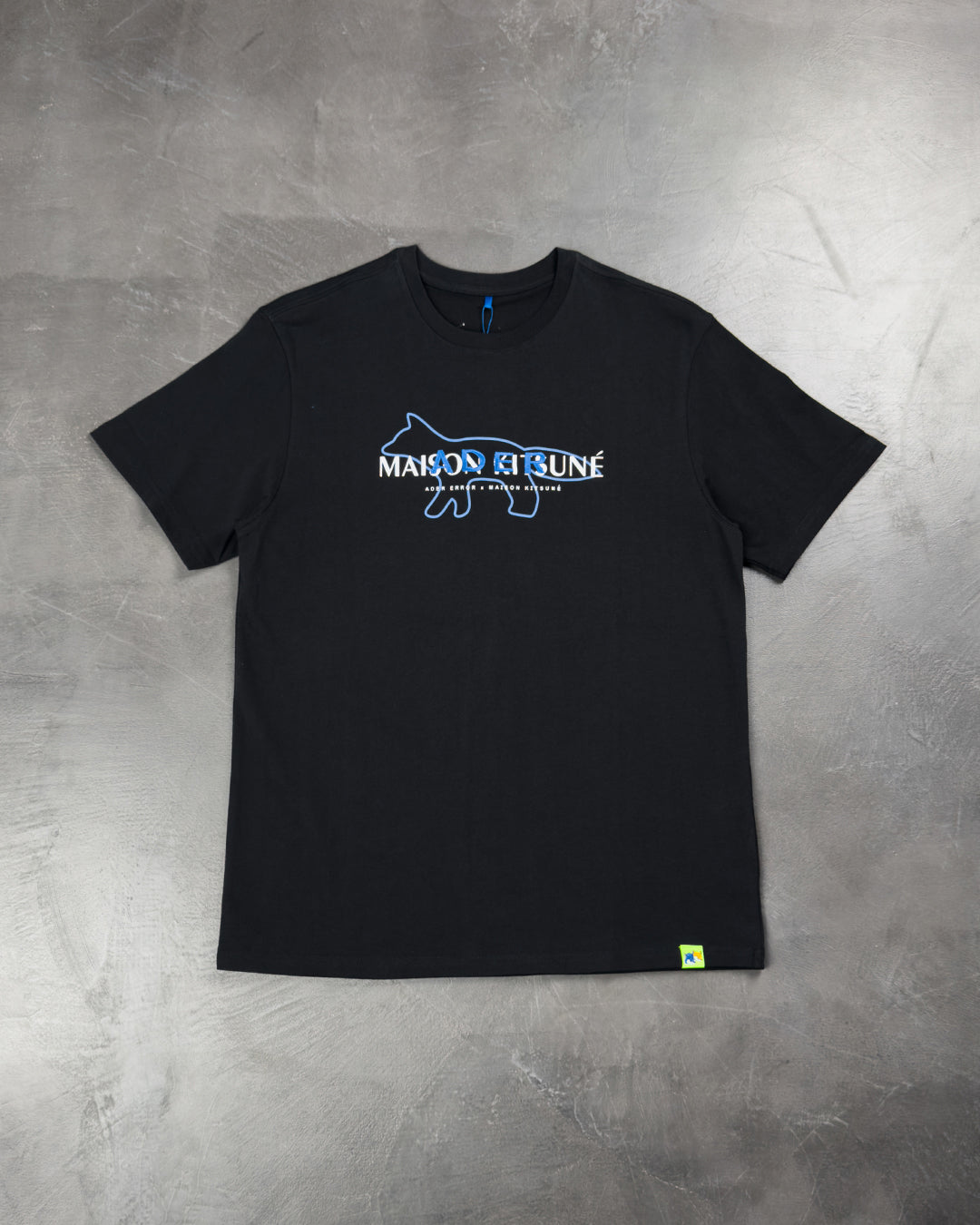 Ader Error x Maison Kitsune Layout Tee Black