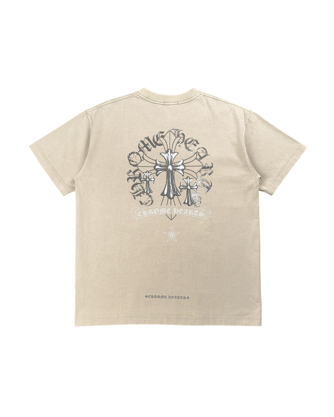 chrome hearts シャツ Chrome Hearts T-Shirt Washed Apricot CH105-WAT - UNIFORM