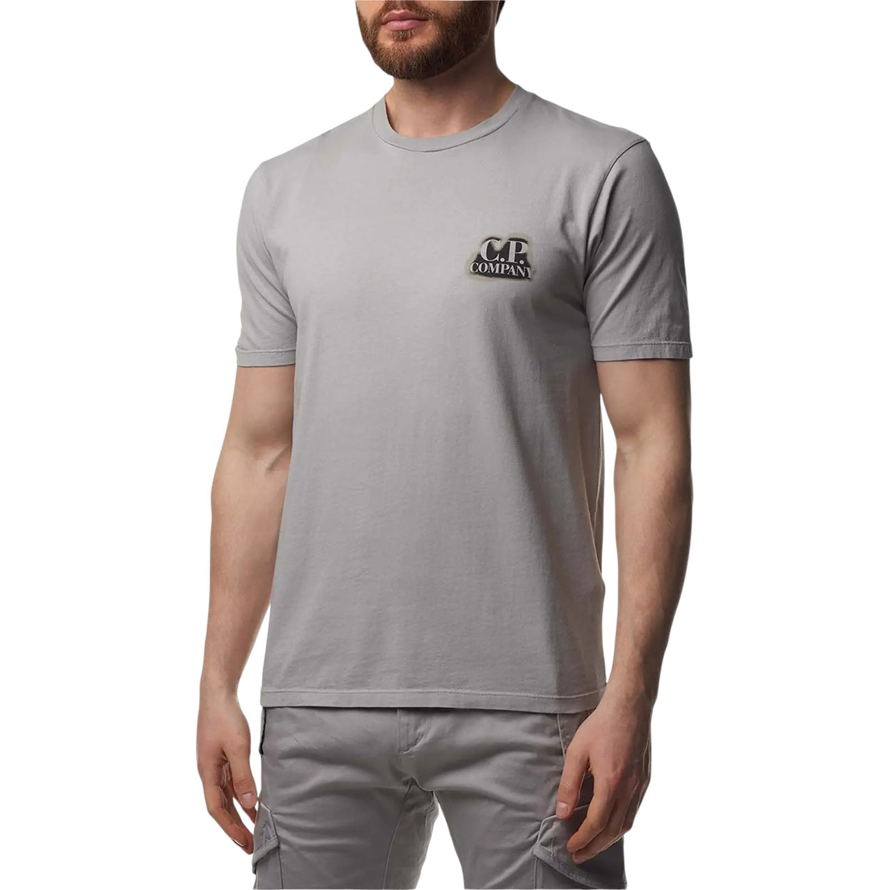 C.P. Company 24/1 Jersey Artisanal British Sailor T-Shirt Grey