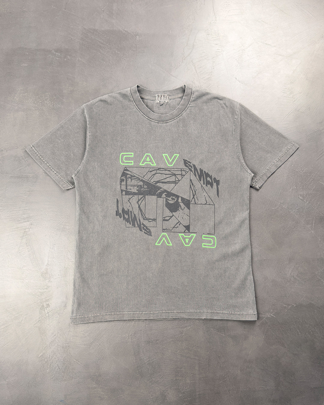 CAV EMPT Biography T-Shirt Charcoal CAV112