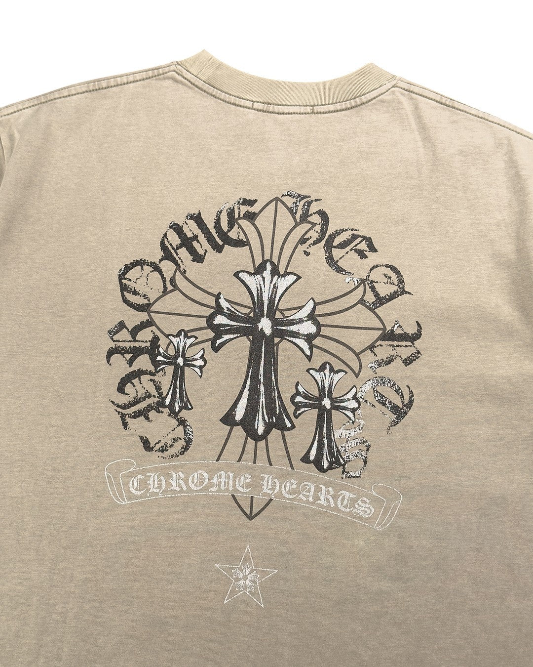 Chrome Hearts T-Shirt Washed Apricot CH105-WAT - UNIFORM