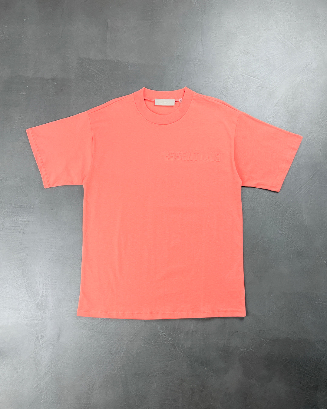 Fear Of God Essentials Cotton Jersey T-shirt Coral