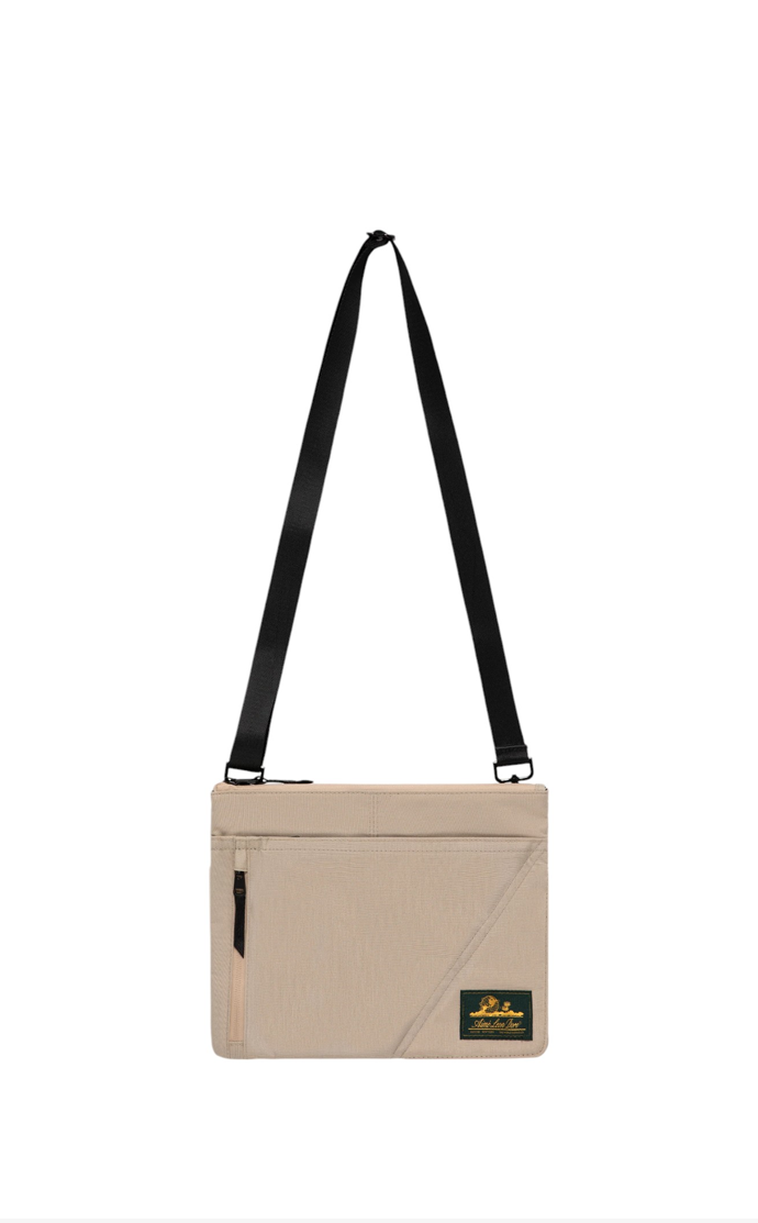 Aime Leon Dore Nylon Unisphere Utility Pouch Cream