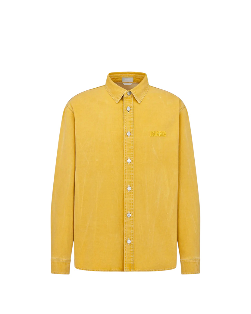 Stone Island x Dior Cotton Overshirt Yellow SI0217-YL