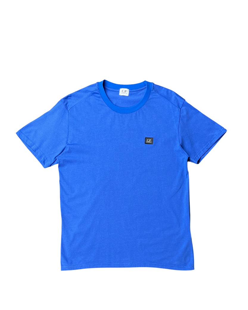 C.P. COMPANY Jersey Small Label T-shirt Blue