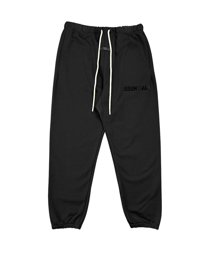 Fear Of God Essentials Logo Sweatpants Black