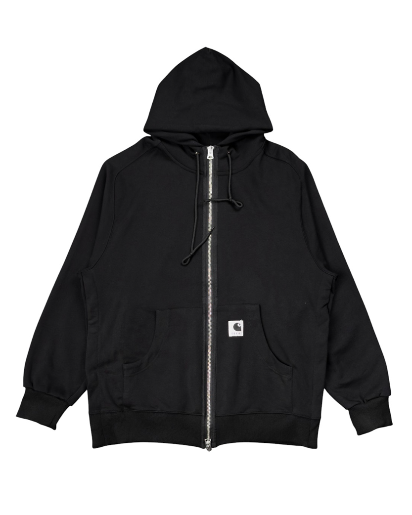 Carhartt WIP x Sacai Zip Hoodie Black