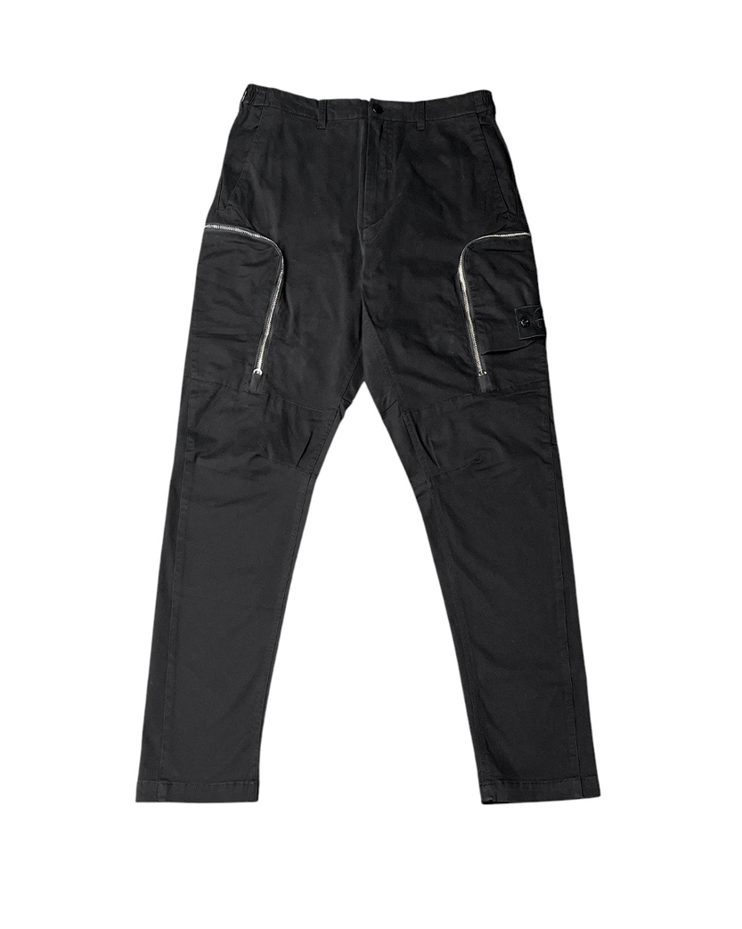 30508 Shadow Project Zip Cargo Pants Black SI0158-BK