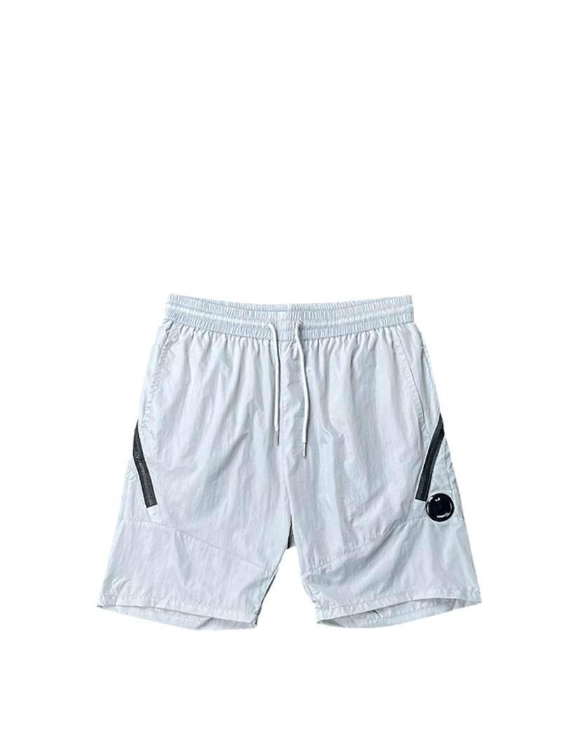 C.P. COMPANY Chrome Lens Pocket Shorts Grey