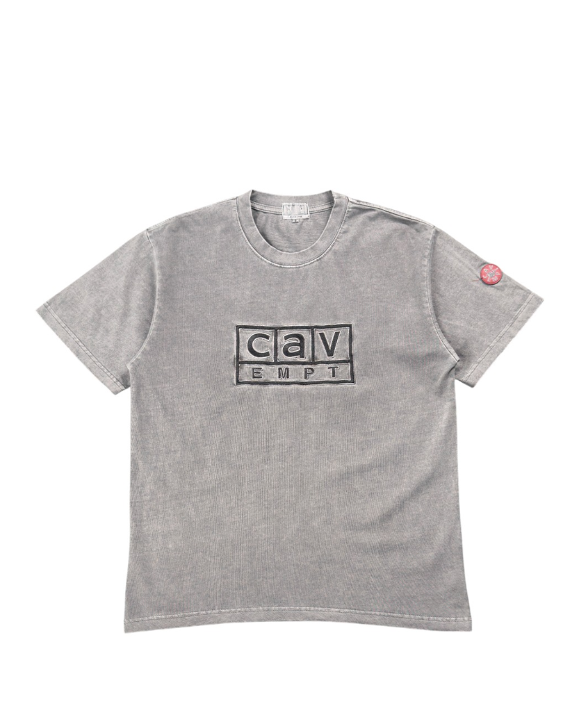 CAV EMPT Box Logo Tee Grey CAV114