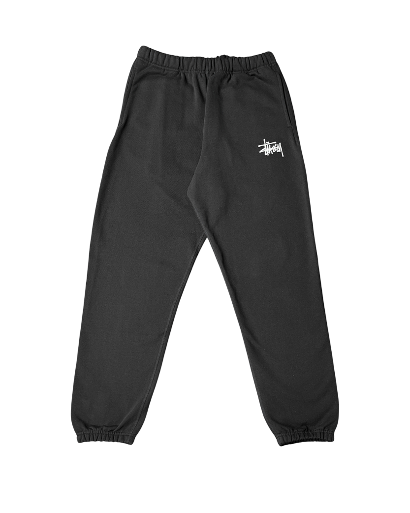 STUSSY STOCK LOGO PANT BLACK