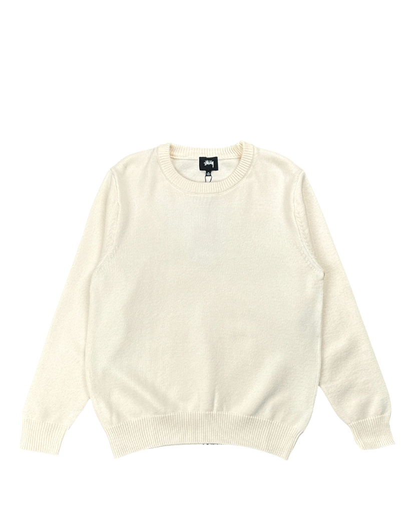 STUSSY 8 Ball Sweater White