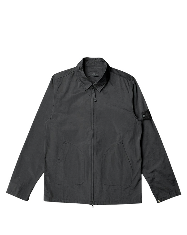 112F2 Lyocell Satin Ghost Piece Jacket Black SI0168-BK
