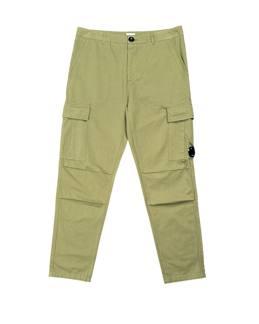 C.P. Company Ergonomic-Fit Cargo Pants Olive