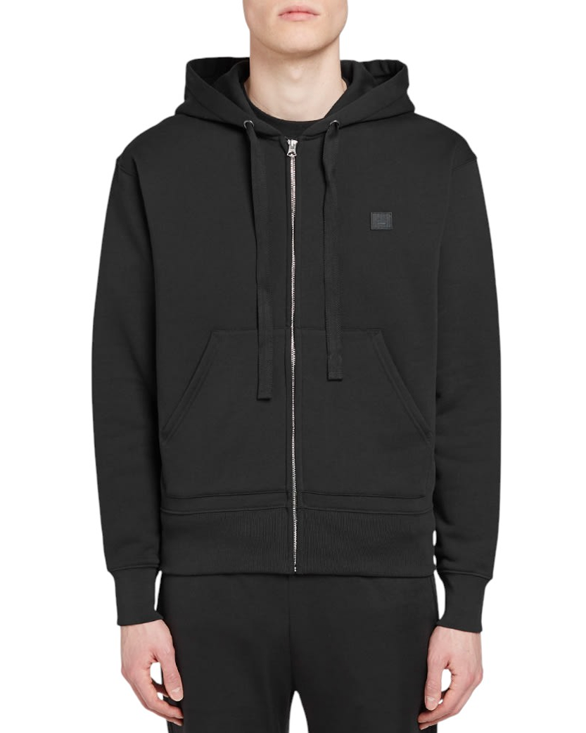 Acne Studios Ferris Zip Hoodie Black