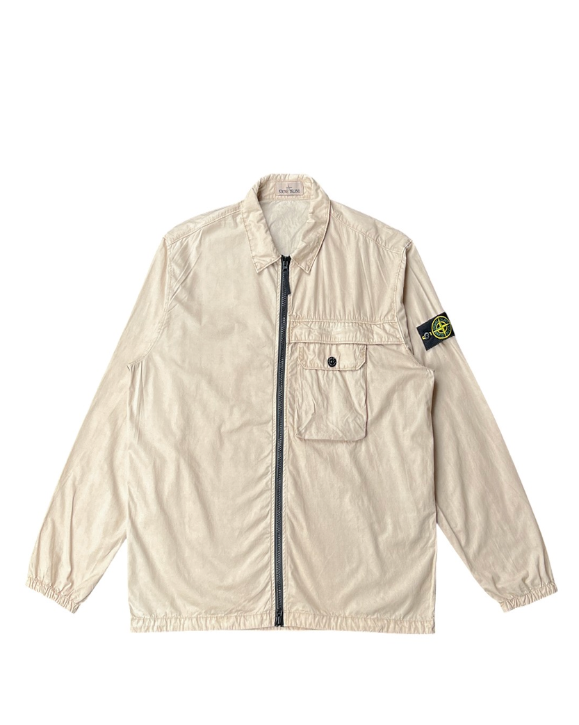 Cold Dye Overshirt Beige SI0102-BG