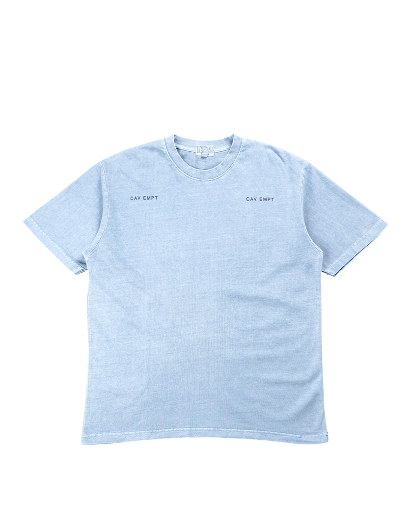 CAV EMPT OVERDYE T-SHIRT BLUE CAV129
