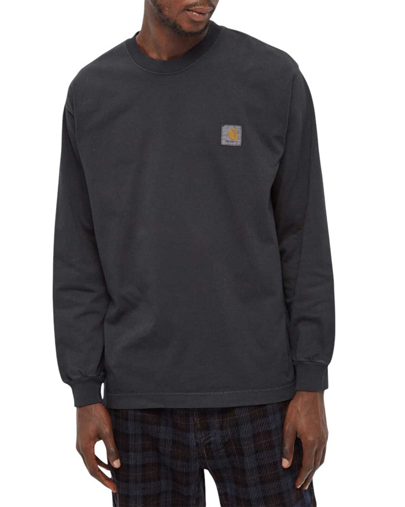 Carhartt WIP Vista Long Sleeve T-Shirt Black