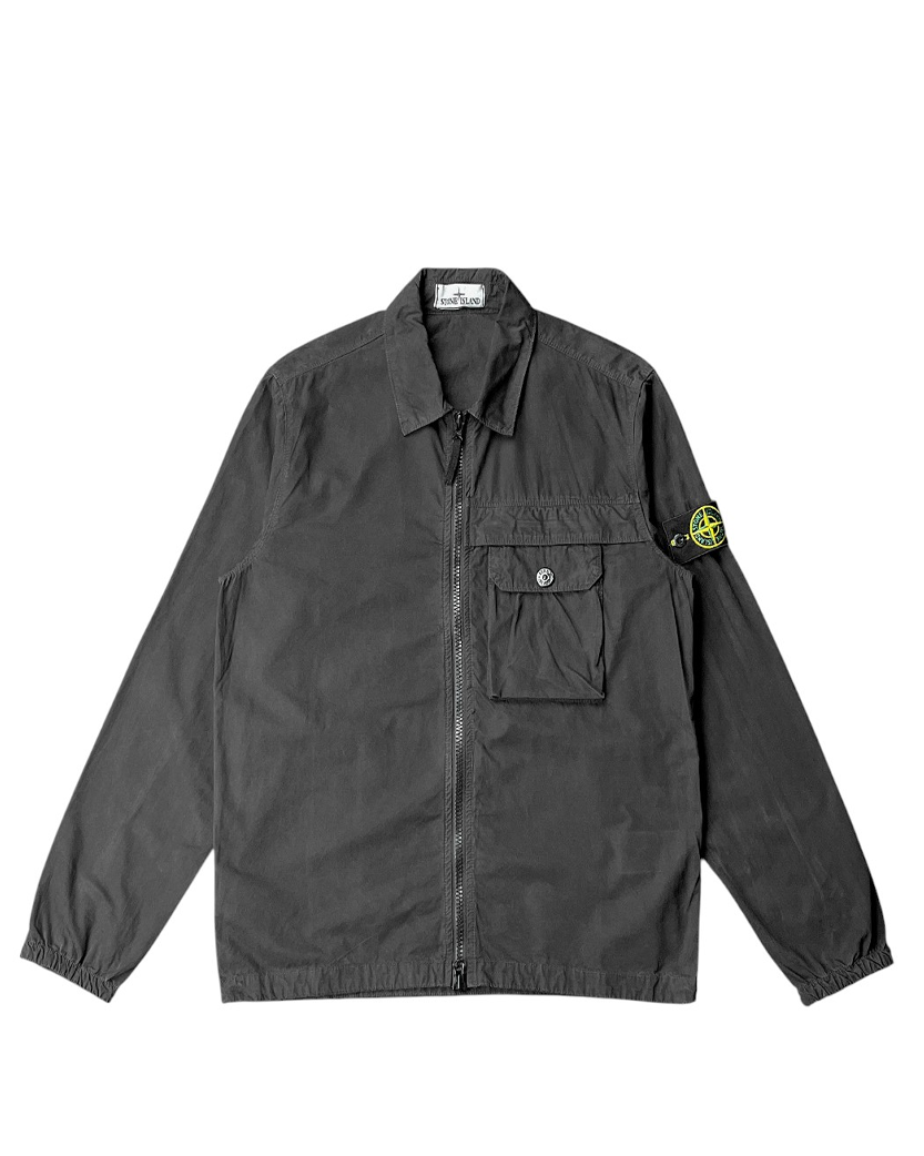Cold Dye Overshirt Black SI0102-BK