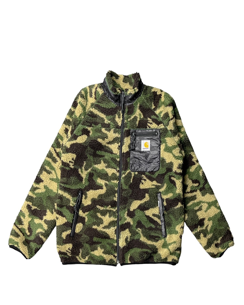 Carhartt WIP Prentis Liner Jacket Camo Laurel & Black