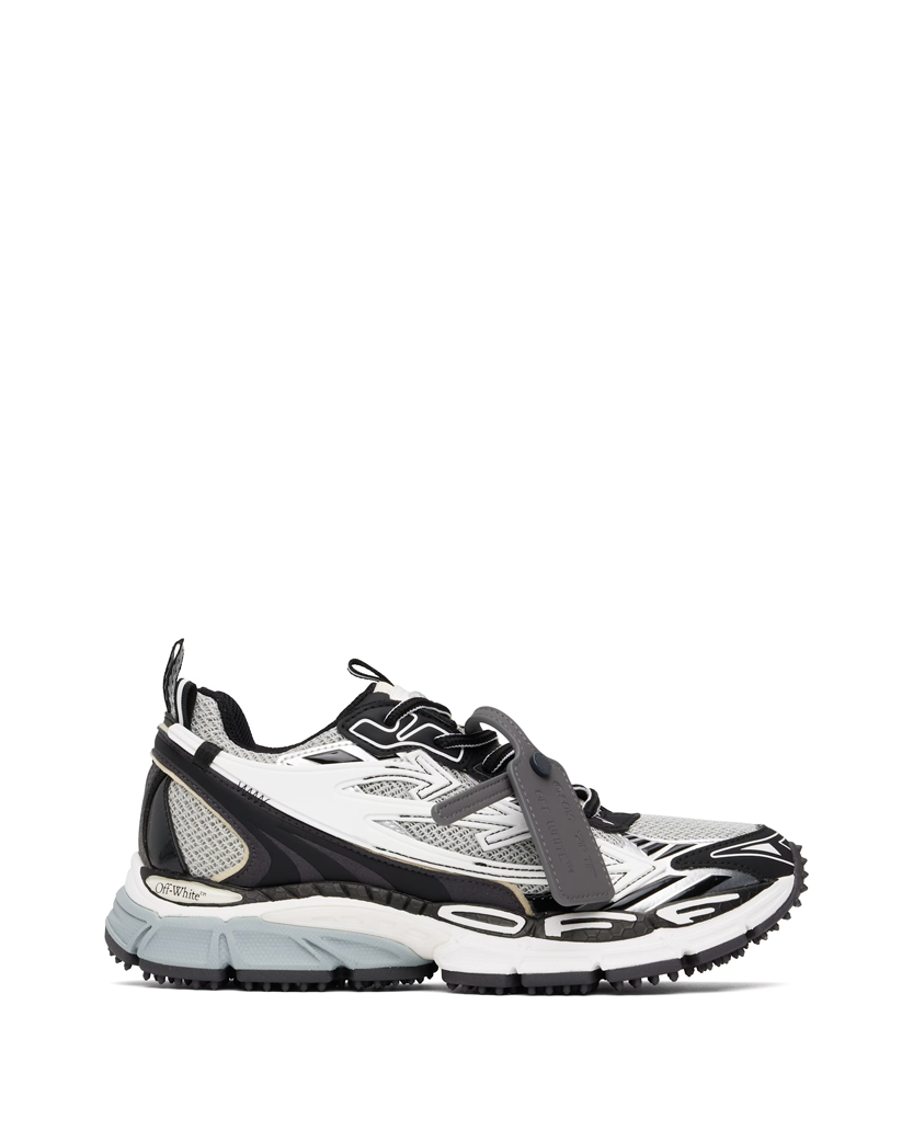 Off White Be Right Back Sneakers Black Grey