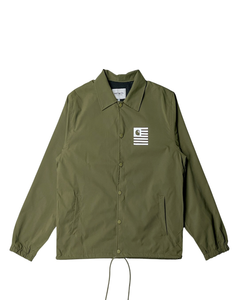 Carhartt WIP State Pile Coach Jacket Olive