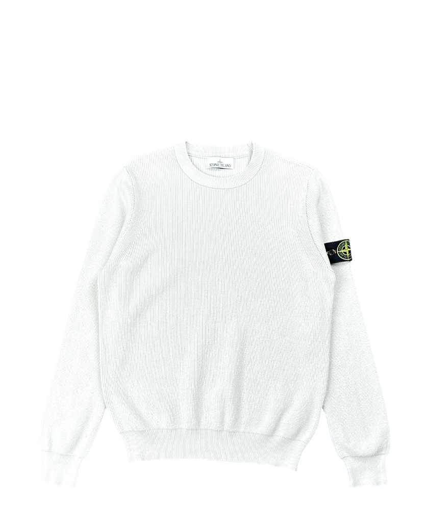 550D8 Ribbed Soft Cotton Sweater Ice SI0128-IC