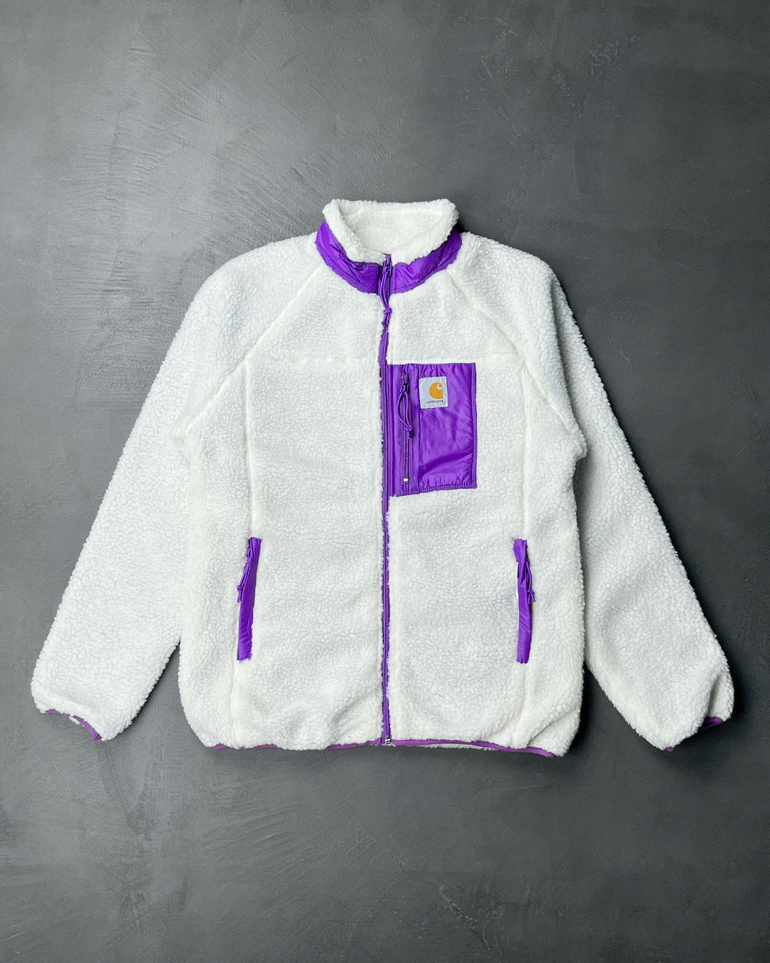 Carhartt WIP Scout Liner Jacket White & Purple
