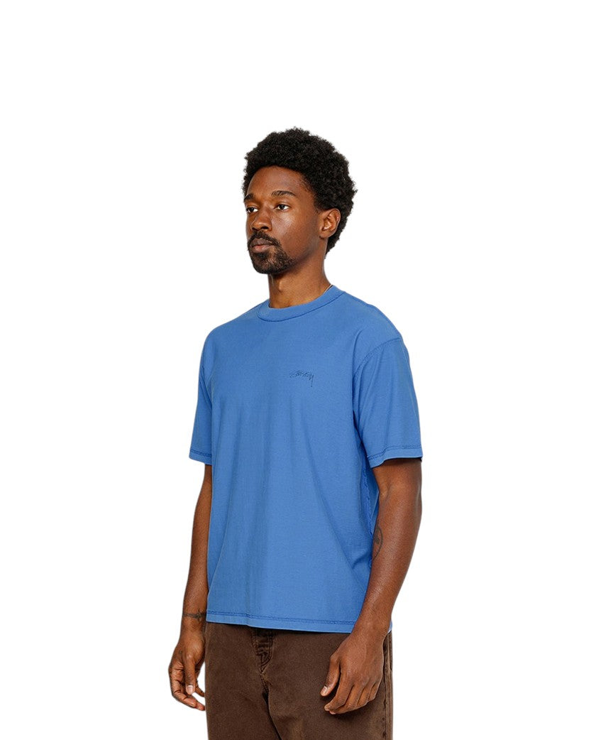 STUSSY Lazy T-Shirt Blue