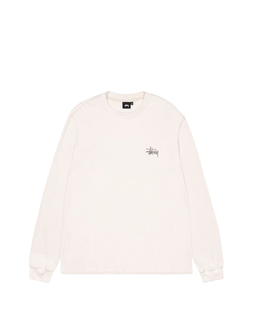 STUSSY Basic Stock Long Sleeve Thermal Bone