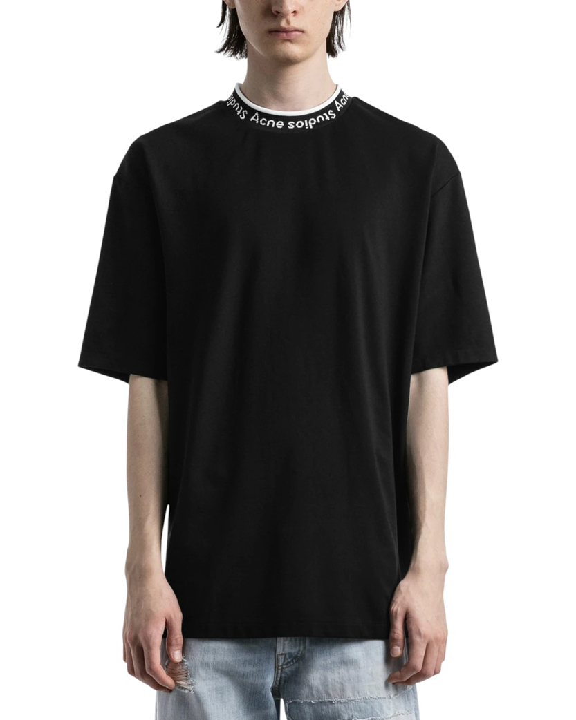 Acne Studios Extorr Logo T-Shirt Black