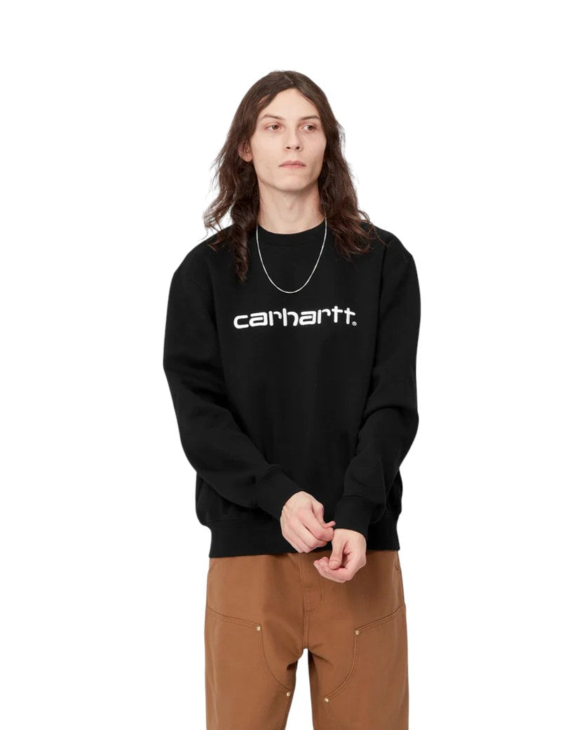 Carhartt WIP Mens Carhartt Sweatshirt Black