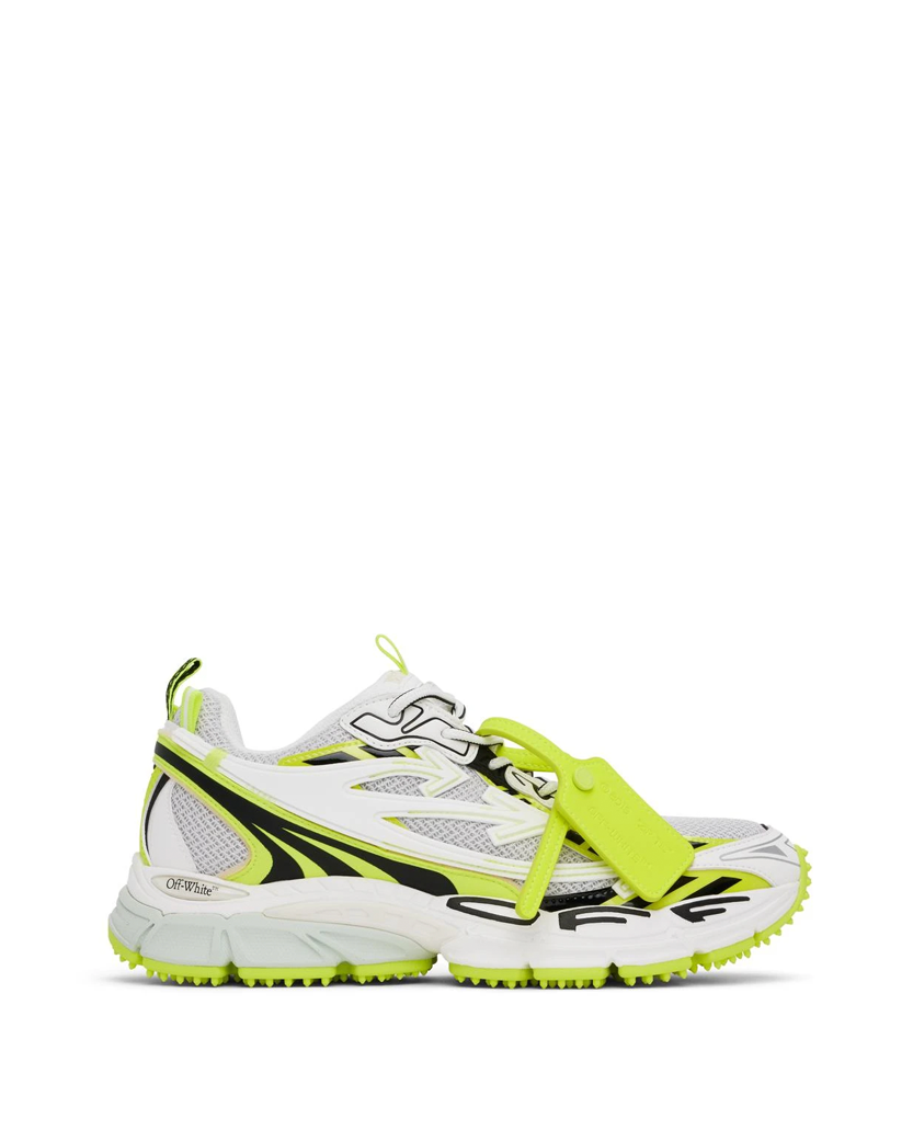 Off White Be Right Back Sneakers Yellow Fluo