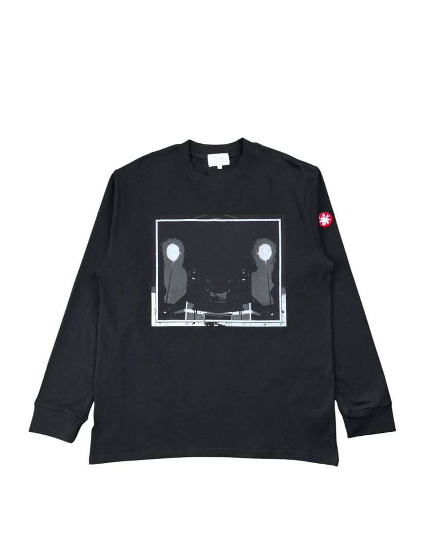 CAV EMPT Long Sleeve Dark City Tee Black CAV122