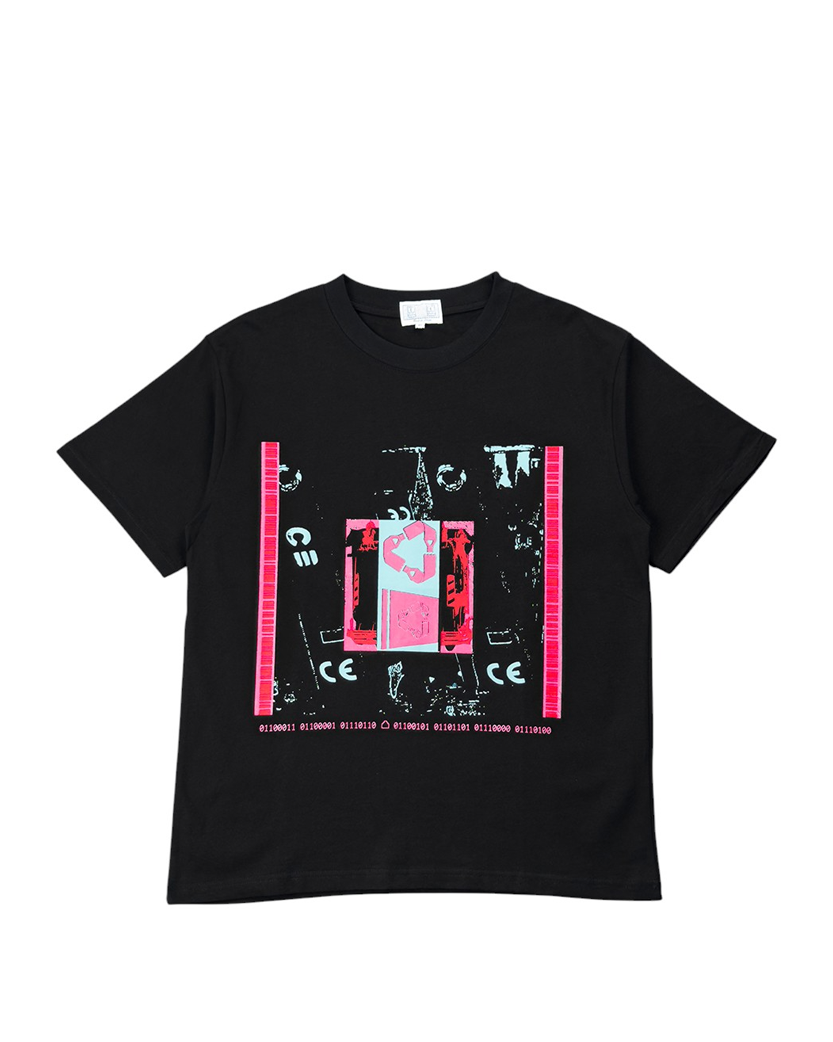 CAV EMPT Dustbin Tee Black CAV119