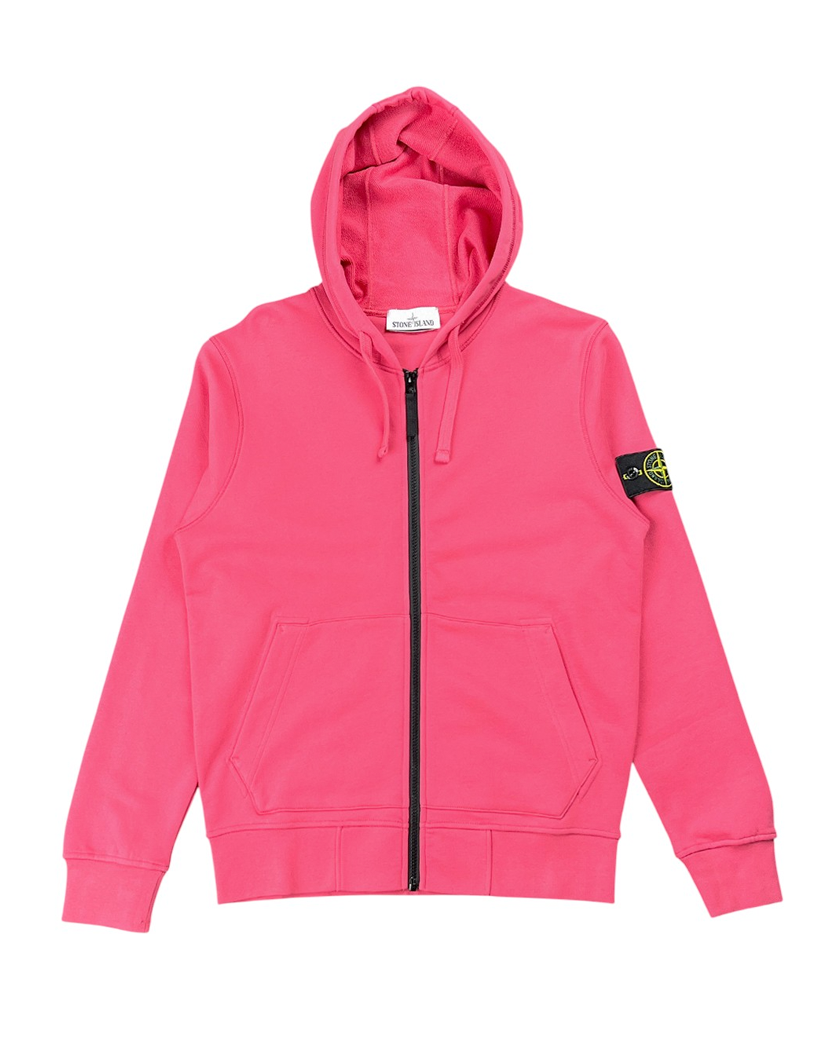 64251 Classic Zip Hooded Sweatshirt Pink SI0142-PK