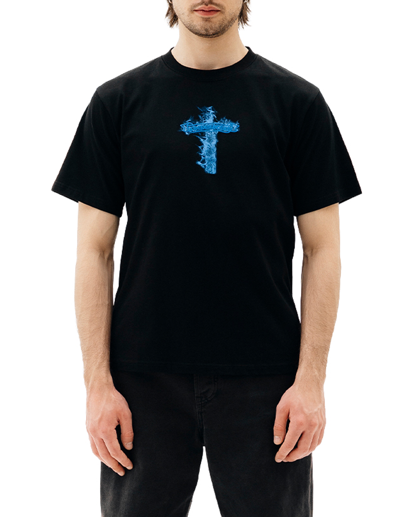 Chrome Hearts T-Shirt Apricot Black CH131-BK